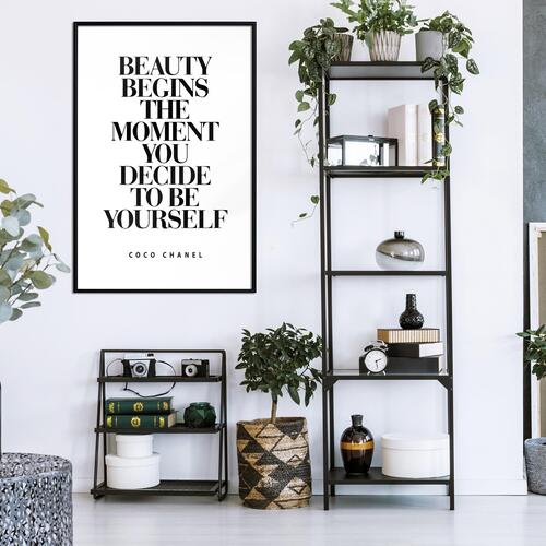 Plakat - Coco Chanel