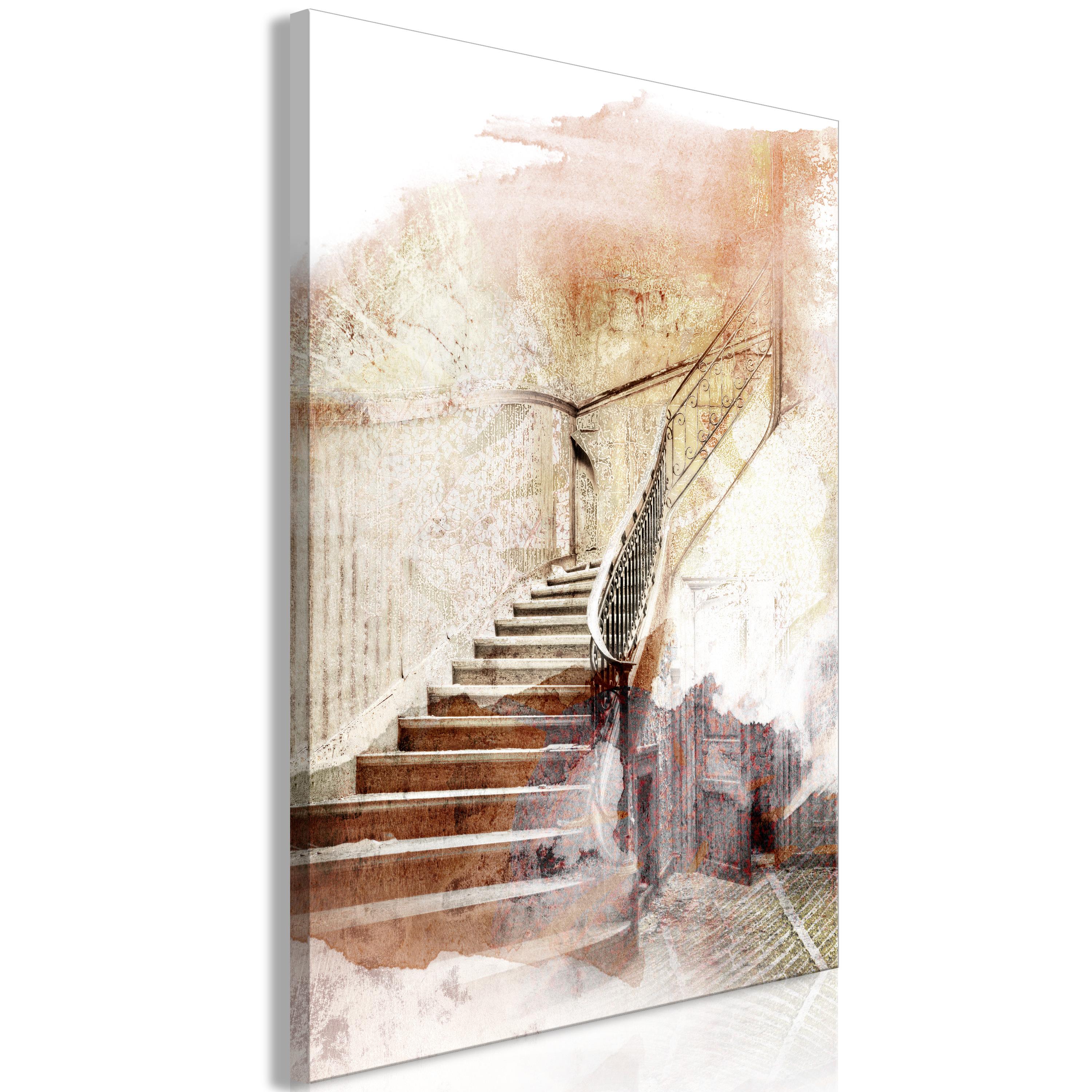Billede - Secret Stairs (1 Part) Vertical - 40 x 60 cm - Standard