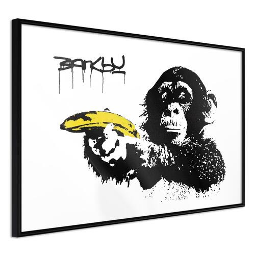 Plakat - Banksy: Monkey with Banana