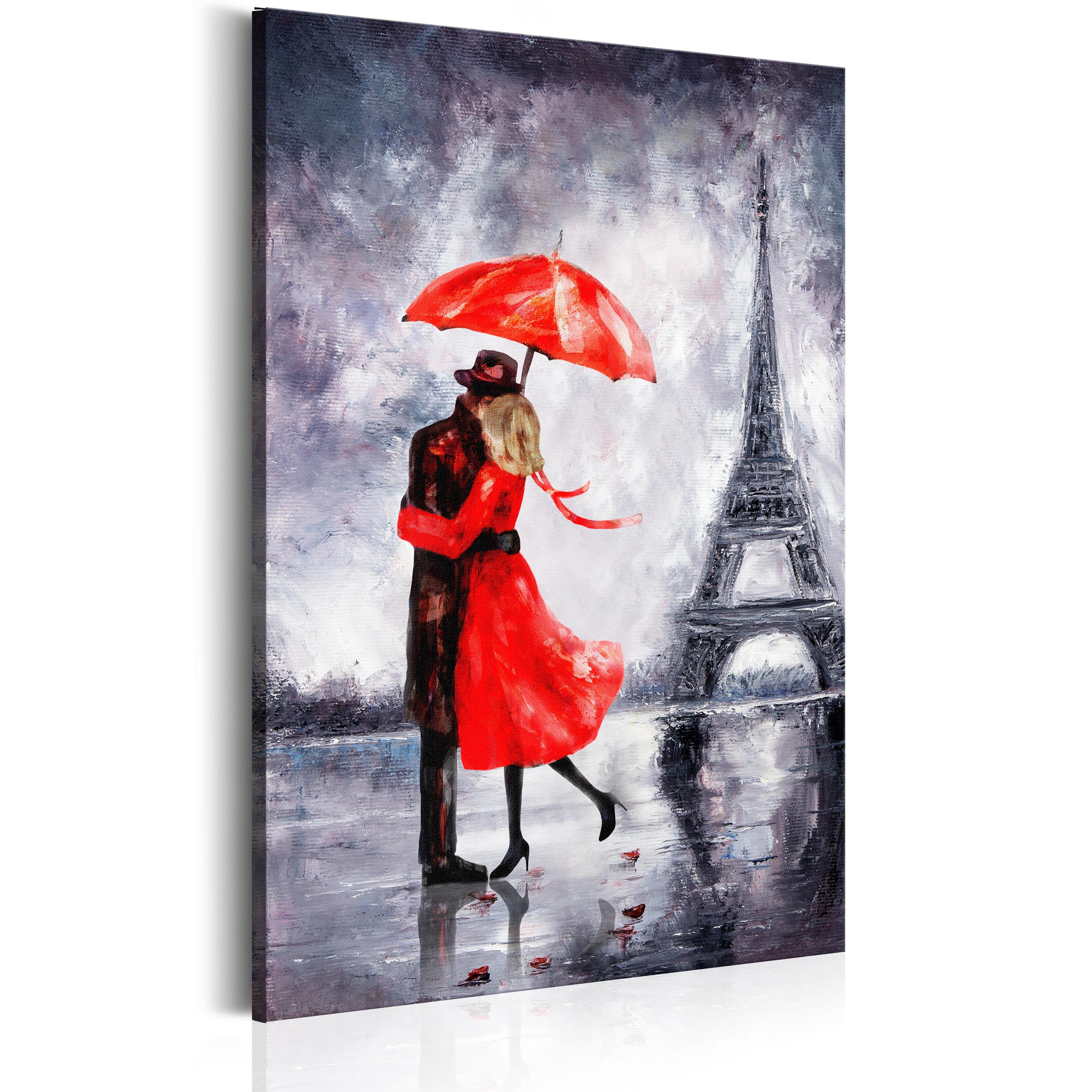 Billede - Love in Paris - 20 x 30 cm - Premium Print