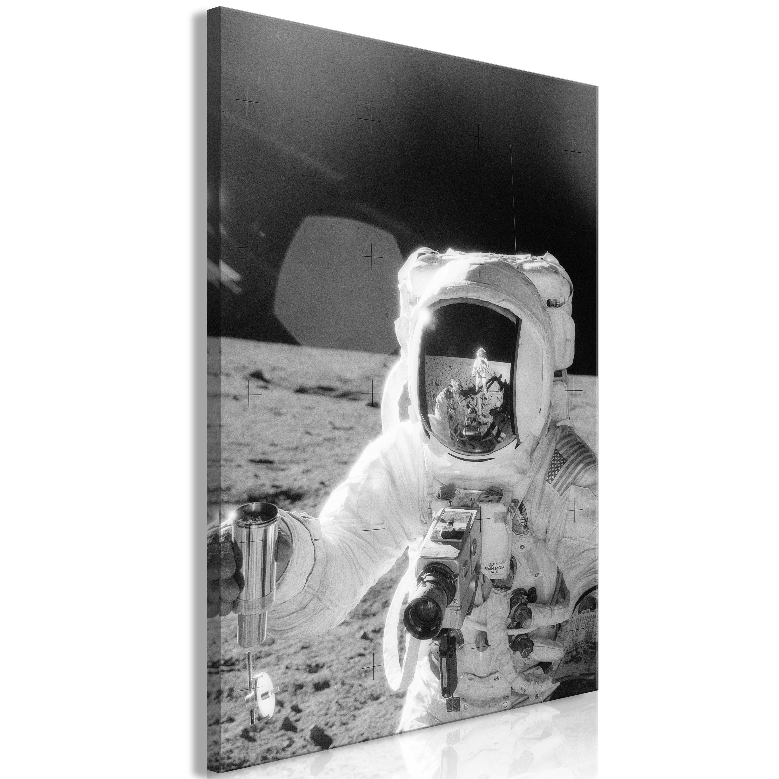 Billede - Profession of Astronaut (1 Part) Vertical - 40 x 60 cm - Premium Print