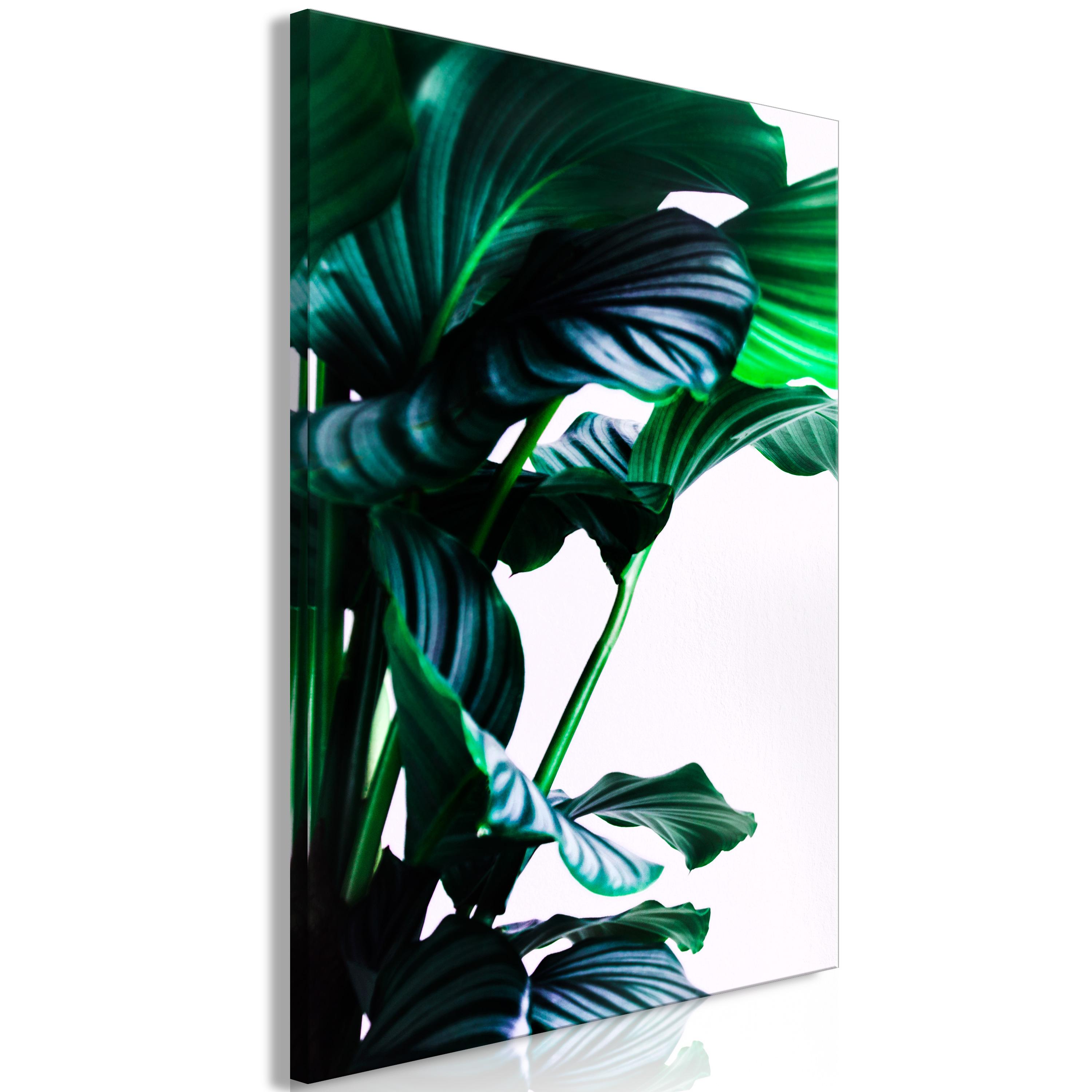 Billede - Springy Leaves (1 Part) Vertical - 60 x 90 cm - Standard