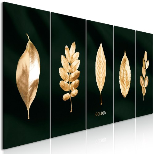Noble Collection lærredsbillede i 5 dele smal 200 x 80 cm