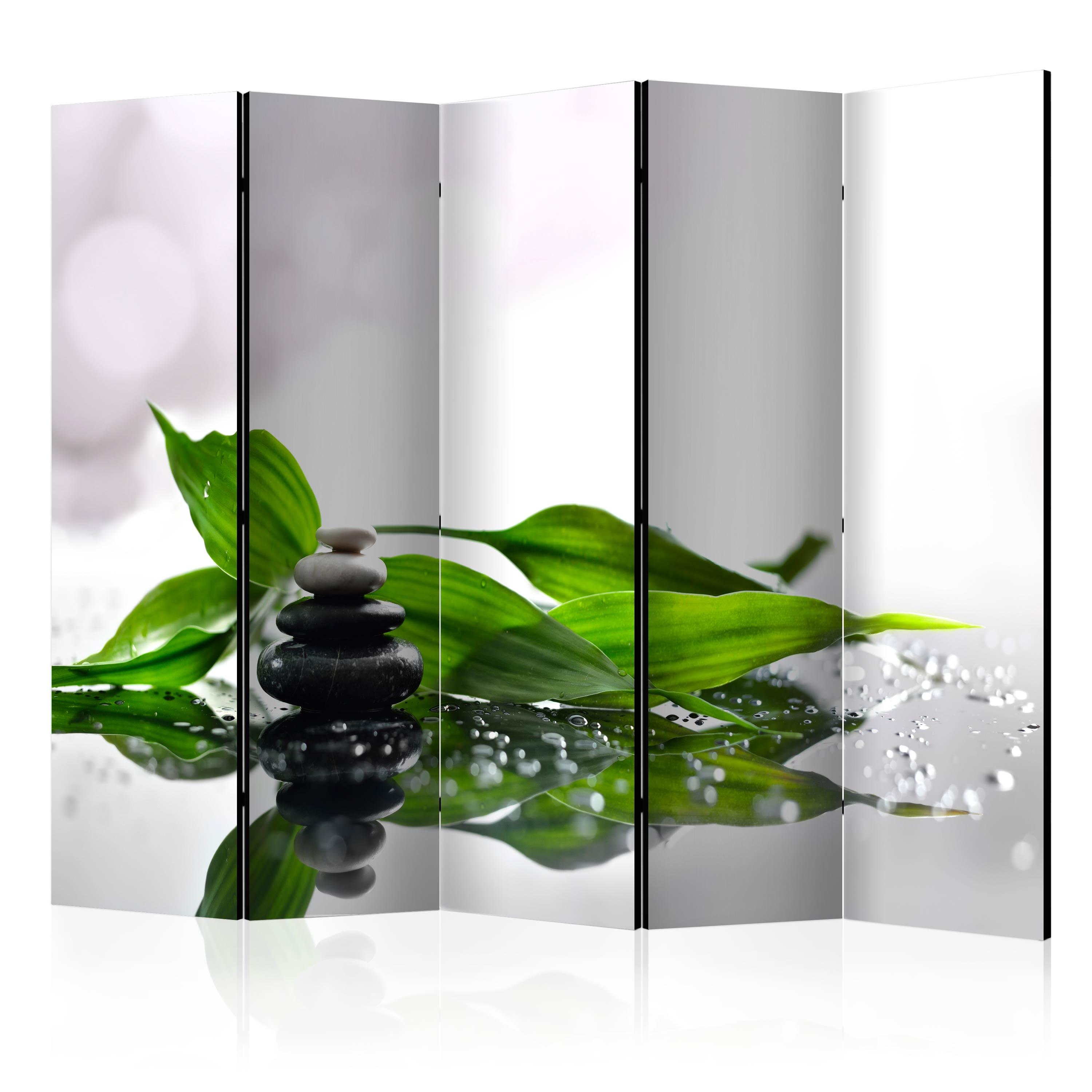 Skærmvæg - Zen II - 225 x 172 cm - Dobbeltsiddet billede