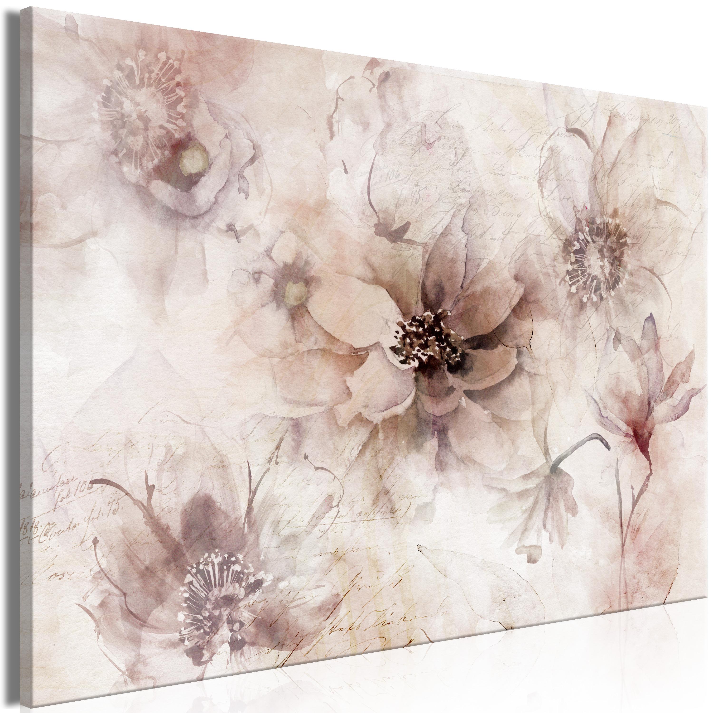 Billede - Flolar Poem (1 Part) Wide - 60 x 40 cm - Premium Print