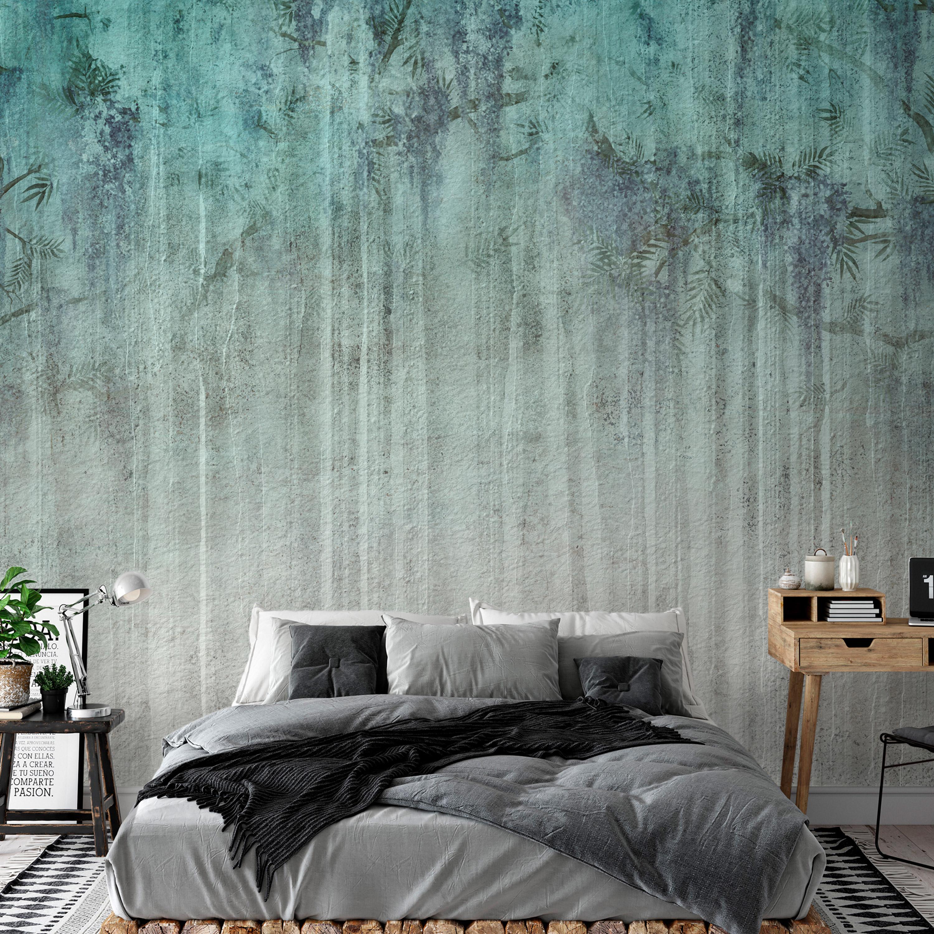 Fototapet - Turquoise Memories - 98 x 70 cm - Selvklæbende