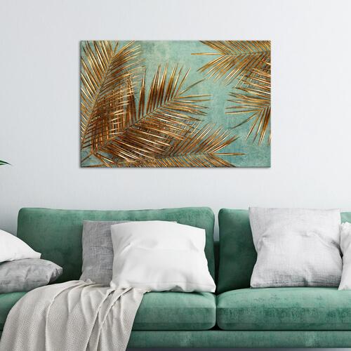 Billede - Sunny Palm Trees (1 Part) Wide