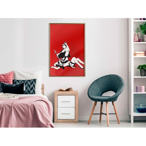 Plakat - Banksy: Queen Victoria