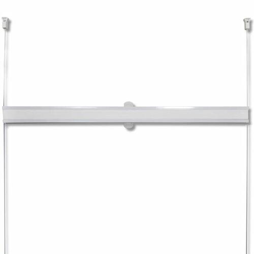 Plisserede blinde 50x125 cm hvid