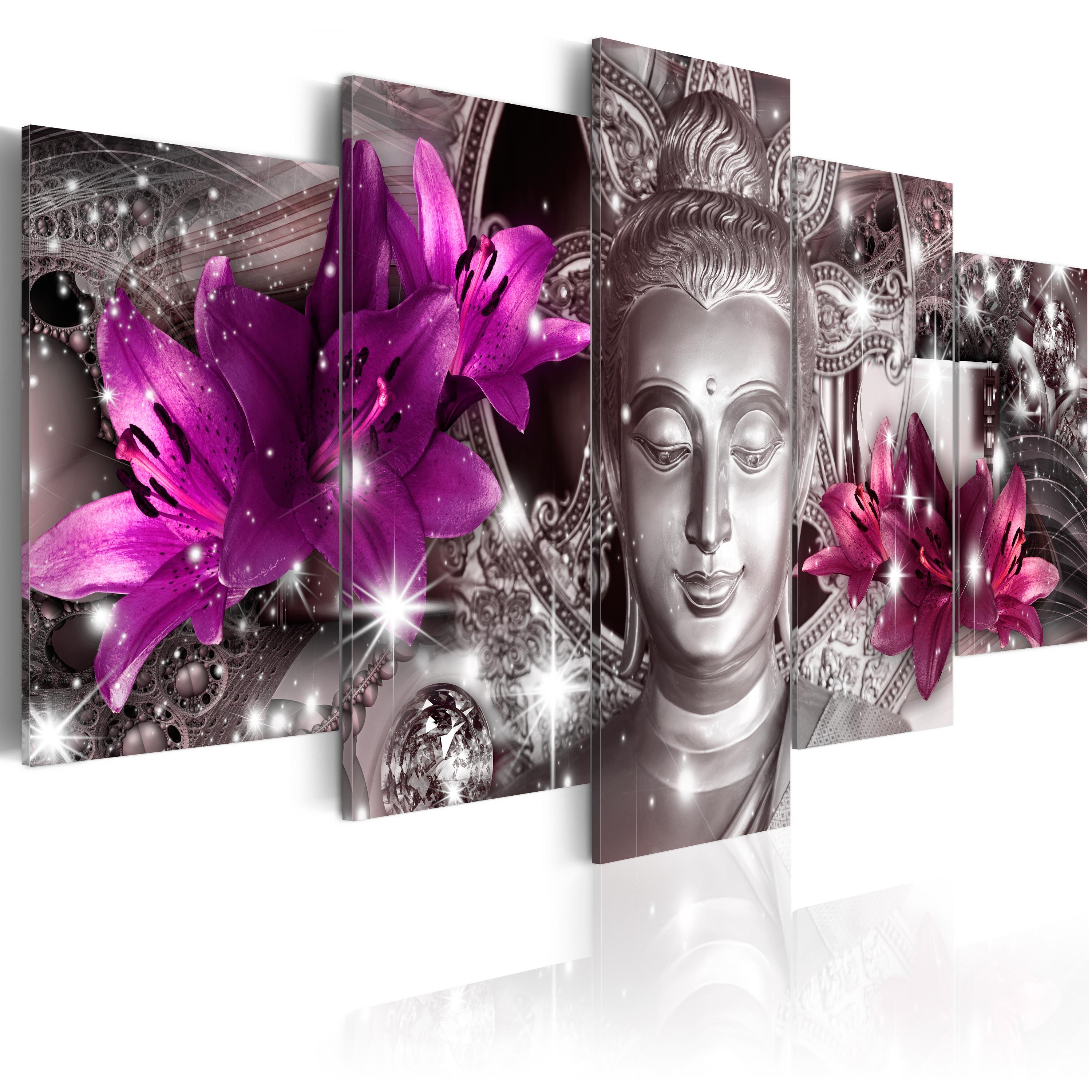 Billede - Zen of Glitter - 225 x 112.5 cm - Premium Print