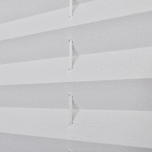 Plisserede blinde 50x125 cm hvid