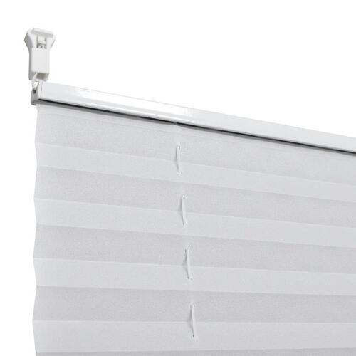 Plisserede blinde 50x150 cm hvid