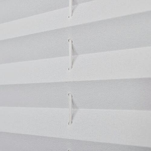 Plisserede blinde 50x150 cm hvid