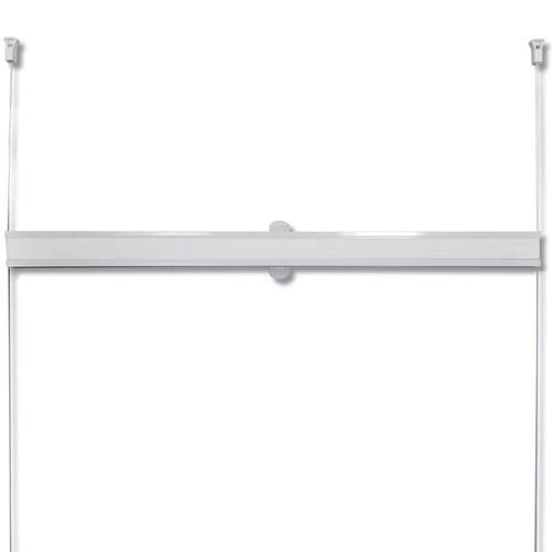 Plisserede blinde 60x100 cm hvid