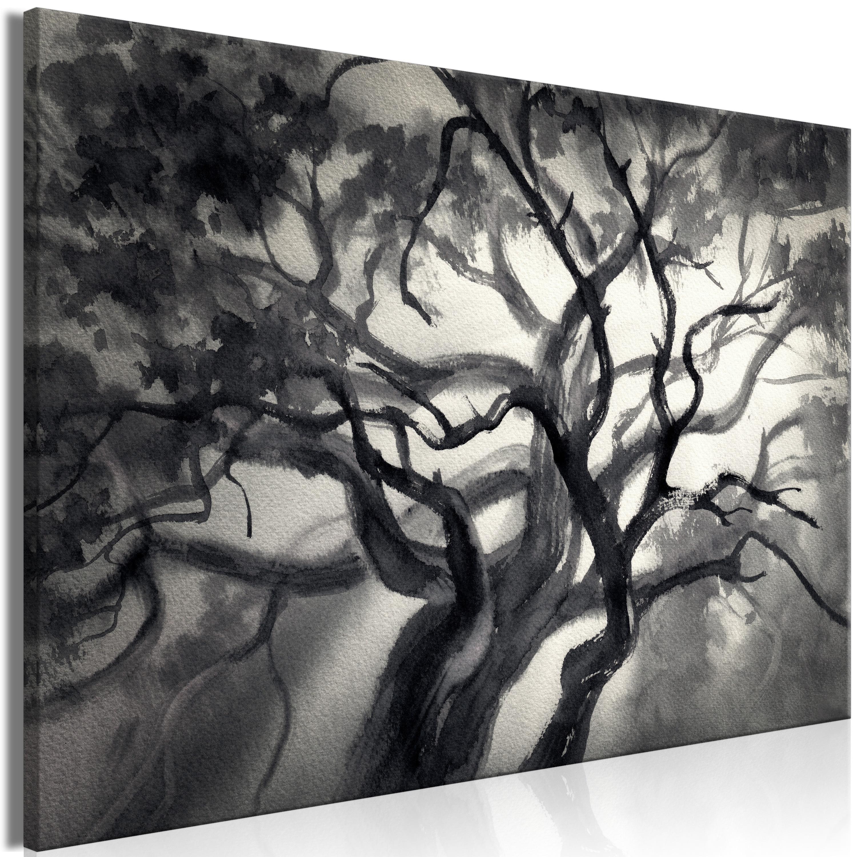 Billede - Lighted Branches (1 Part) Wide - 90 x 60 cm - Standard