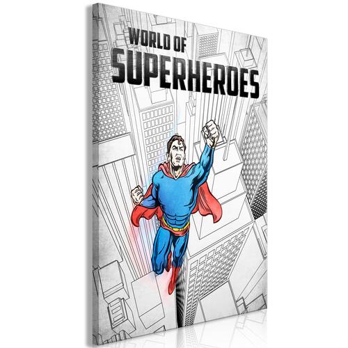 Billede - World of Superheroes (1 Part) Vertical