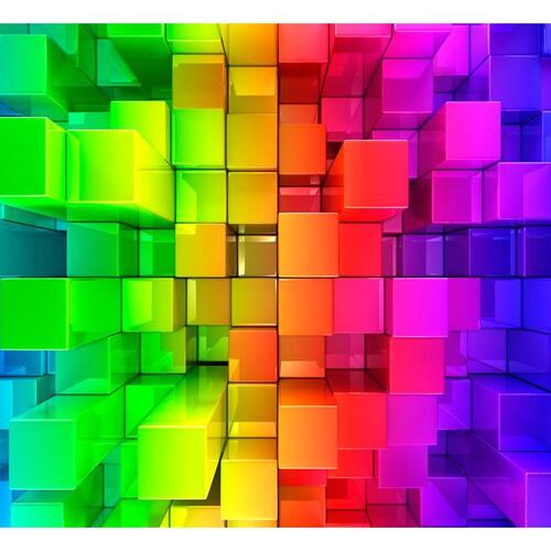 Fototapet - Colour jigsaw