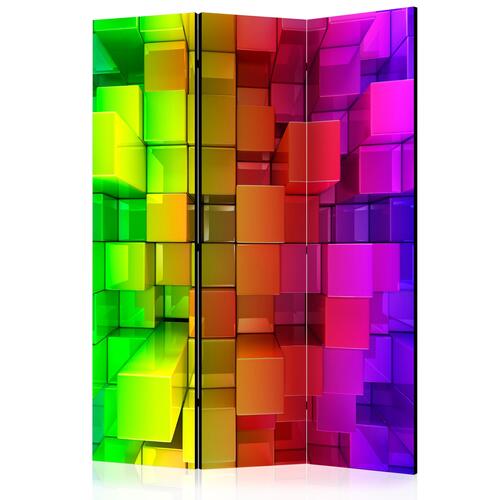 Skærmvæg - Colour jigsaw