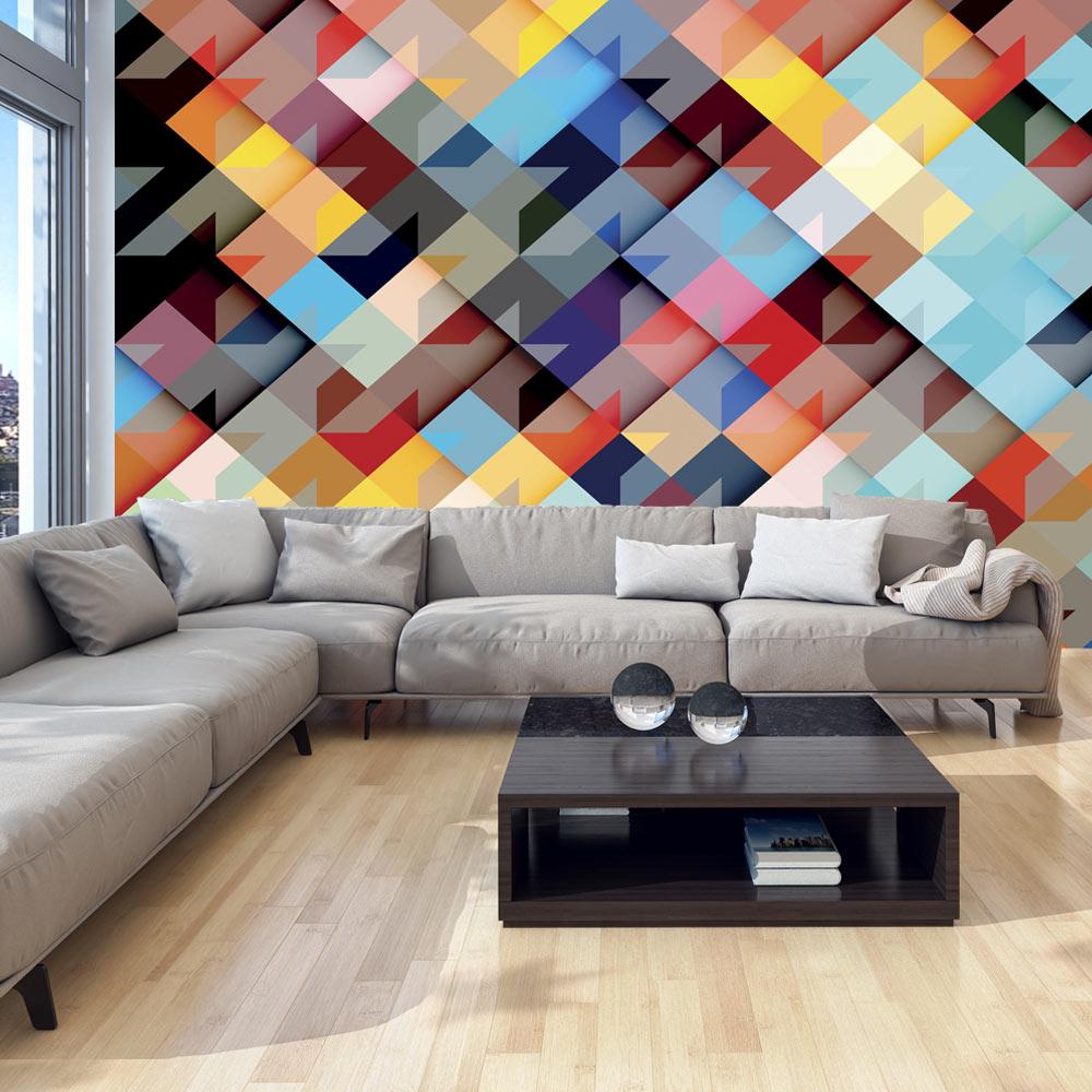 Fototapet - Colour Patchwork