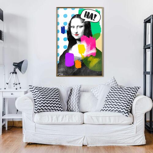 Plakat - Mona Lisa Pop-art