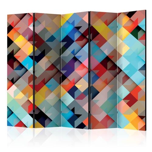Skærmvæg - Colour Patchwork II