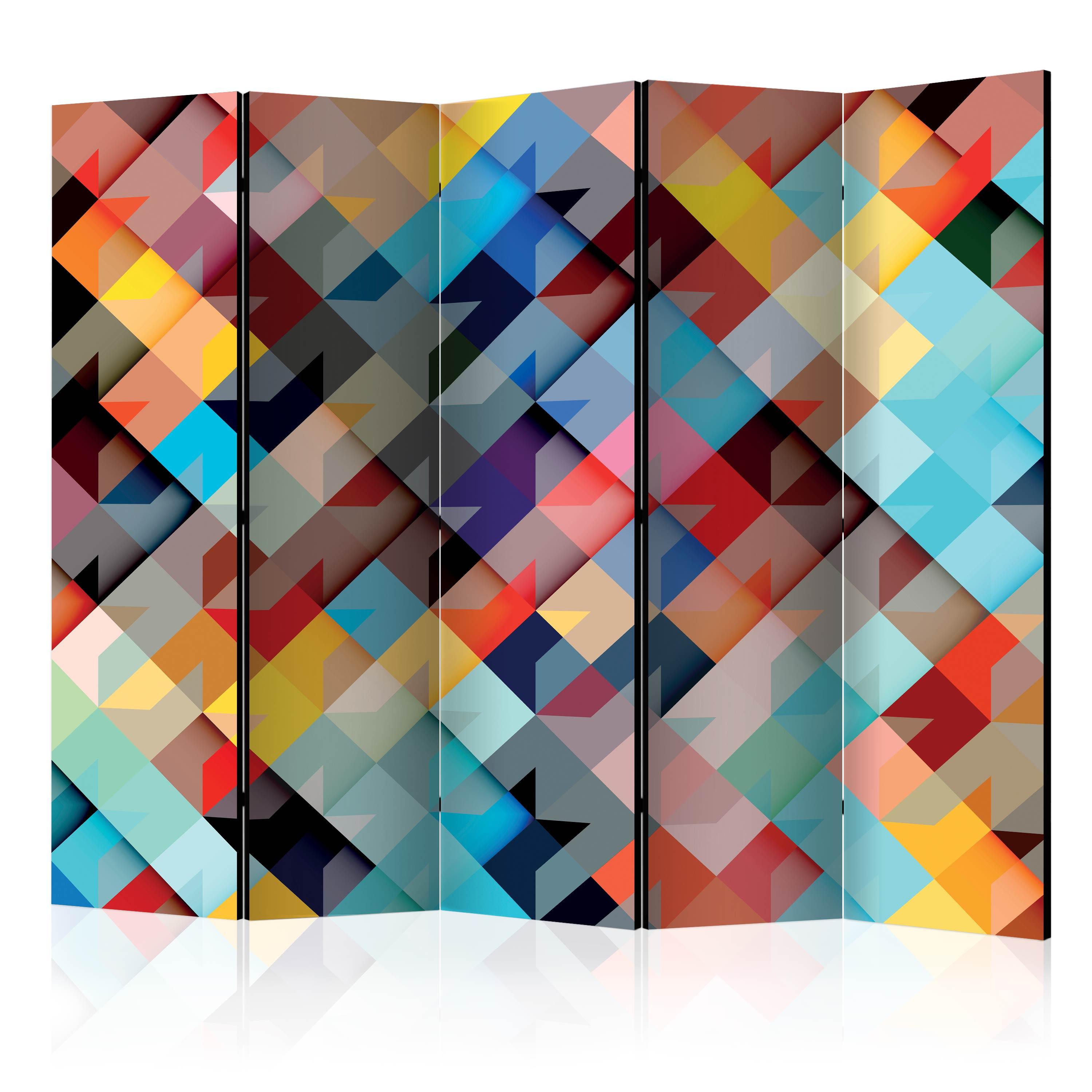 Skærmvæg - Colour Patchwork II