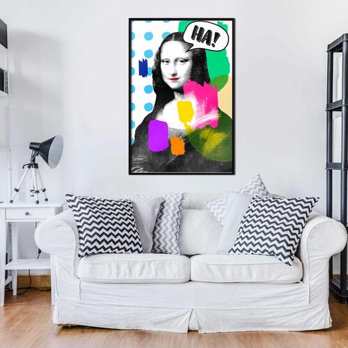 Plakat - Mona Lisa Pop-art