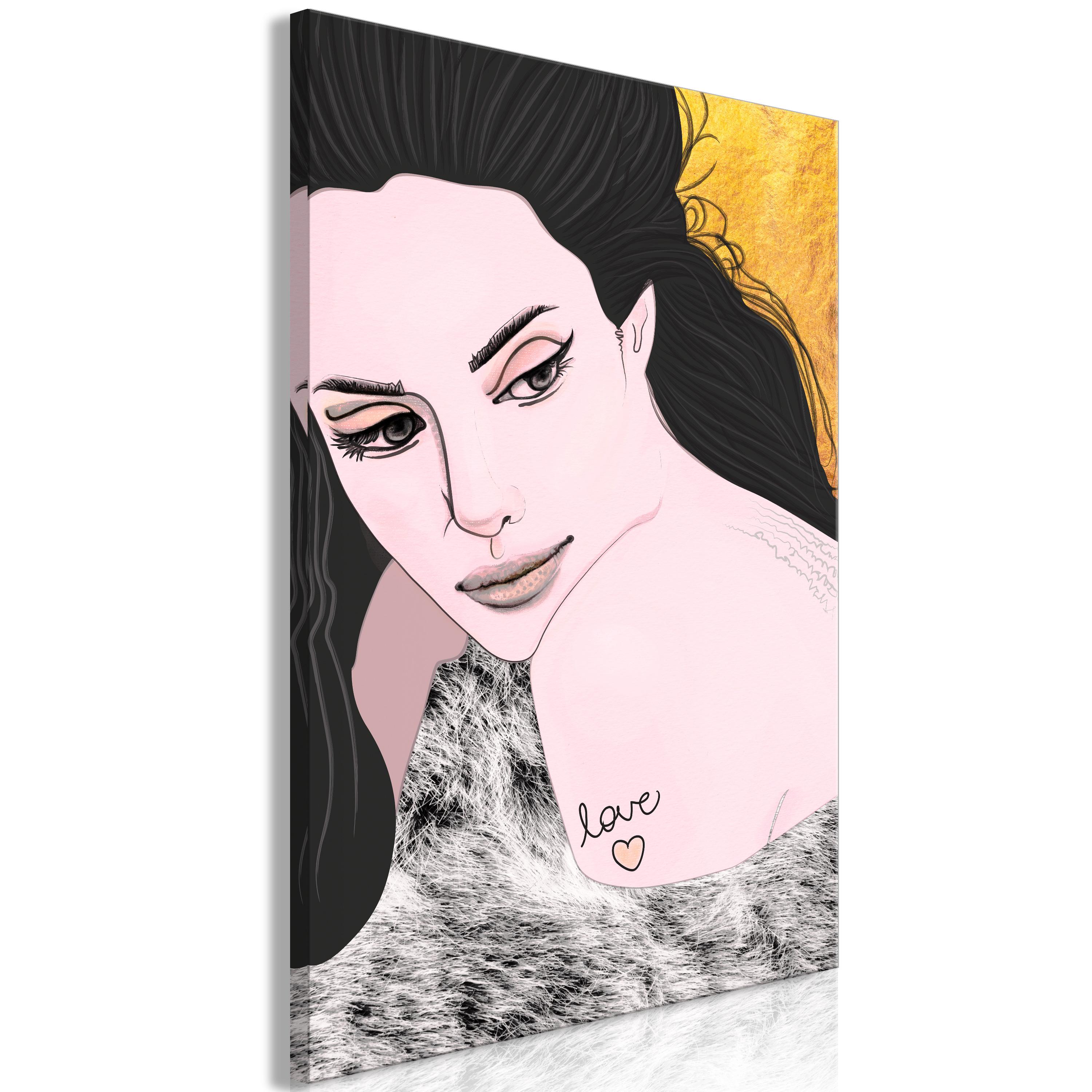 Billede - Sensual and Love (1 Part) Vertical - 40 x 60 cm - Premium Print