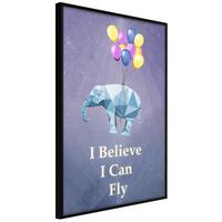 Plakat - Flying Elephant