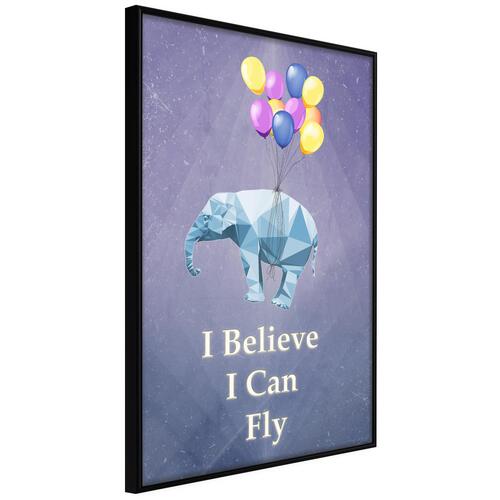 Plakat - Flying Elephant