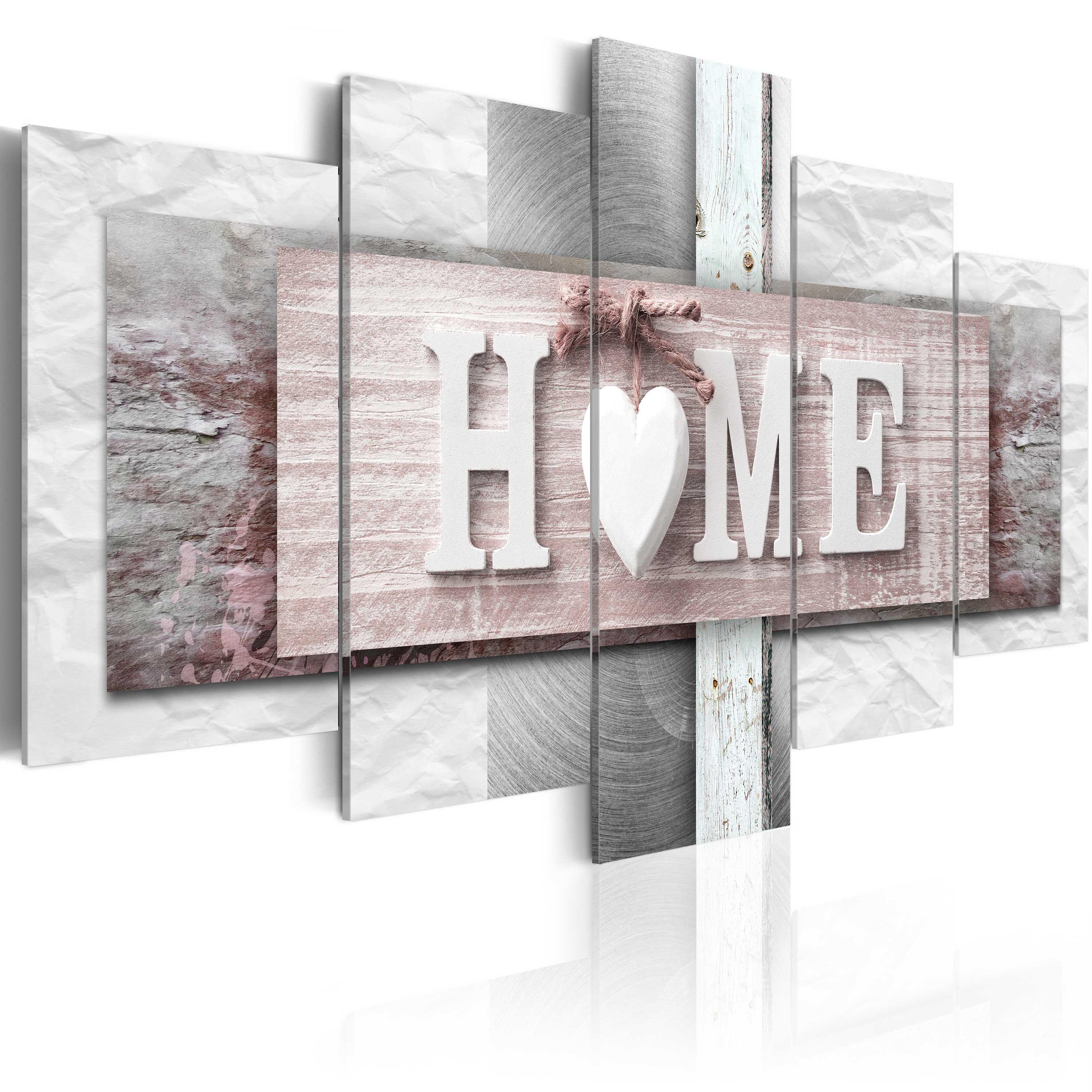 Billede - Home: Eclecticism - 100 x 50 cm - På italiensk lærred