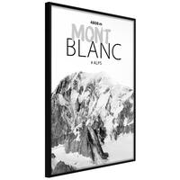 Plakat - Mont Blanc