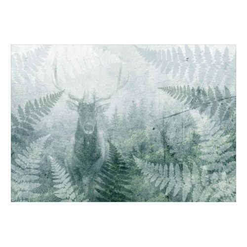 Fototapet med hjort i bregner - tredje variant