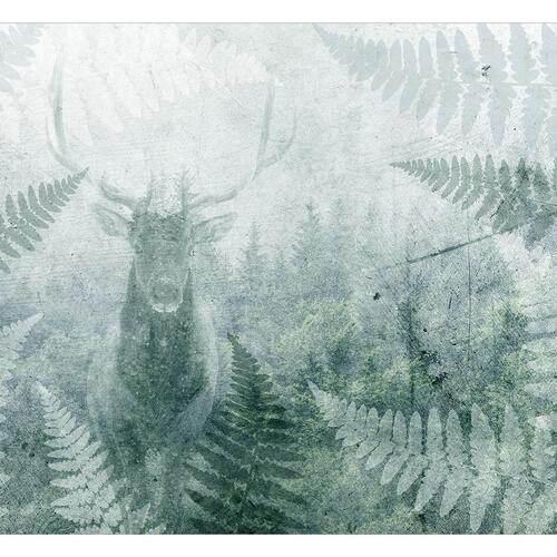 Fototapet - Deer in Ferns - Third Variant