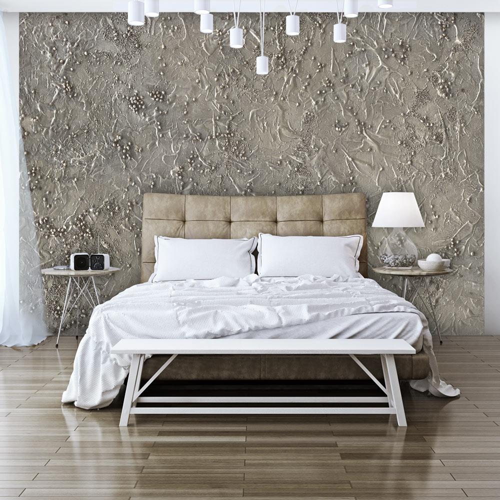 Fototapet - Silver Serenade - 200 x 140 cm - Premium