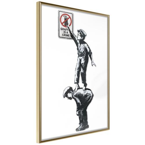Plakat - Graffiti Is a Crime