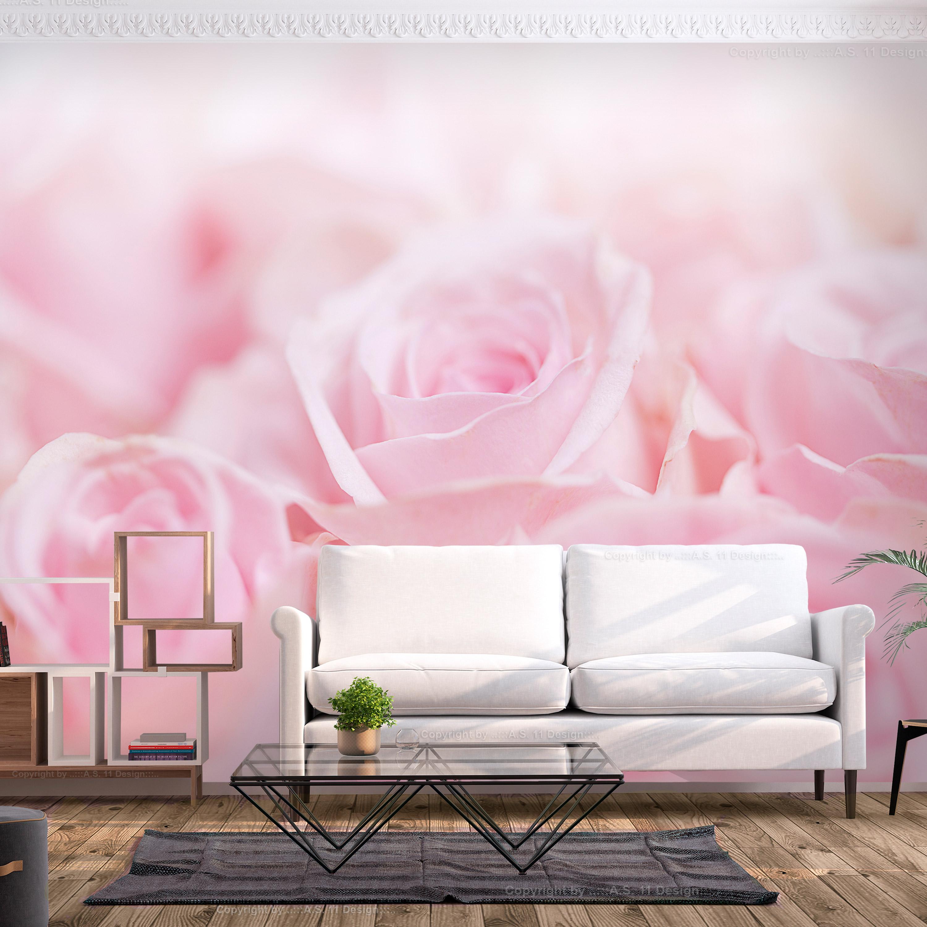 Fototapet - Ocean of Roses - 147 x 105 cm - Selvklæbende