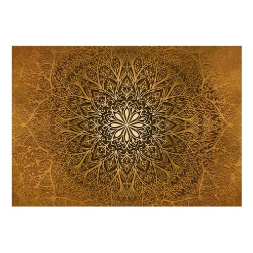 Fototapet Hellig Cirkel - orientalsk mandala