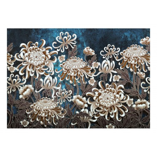 Fototapet med blomster - Havblomster