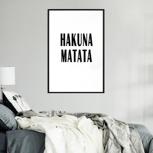 Plakat - Hakuna Matata