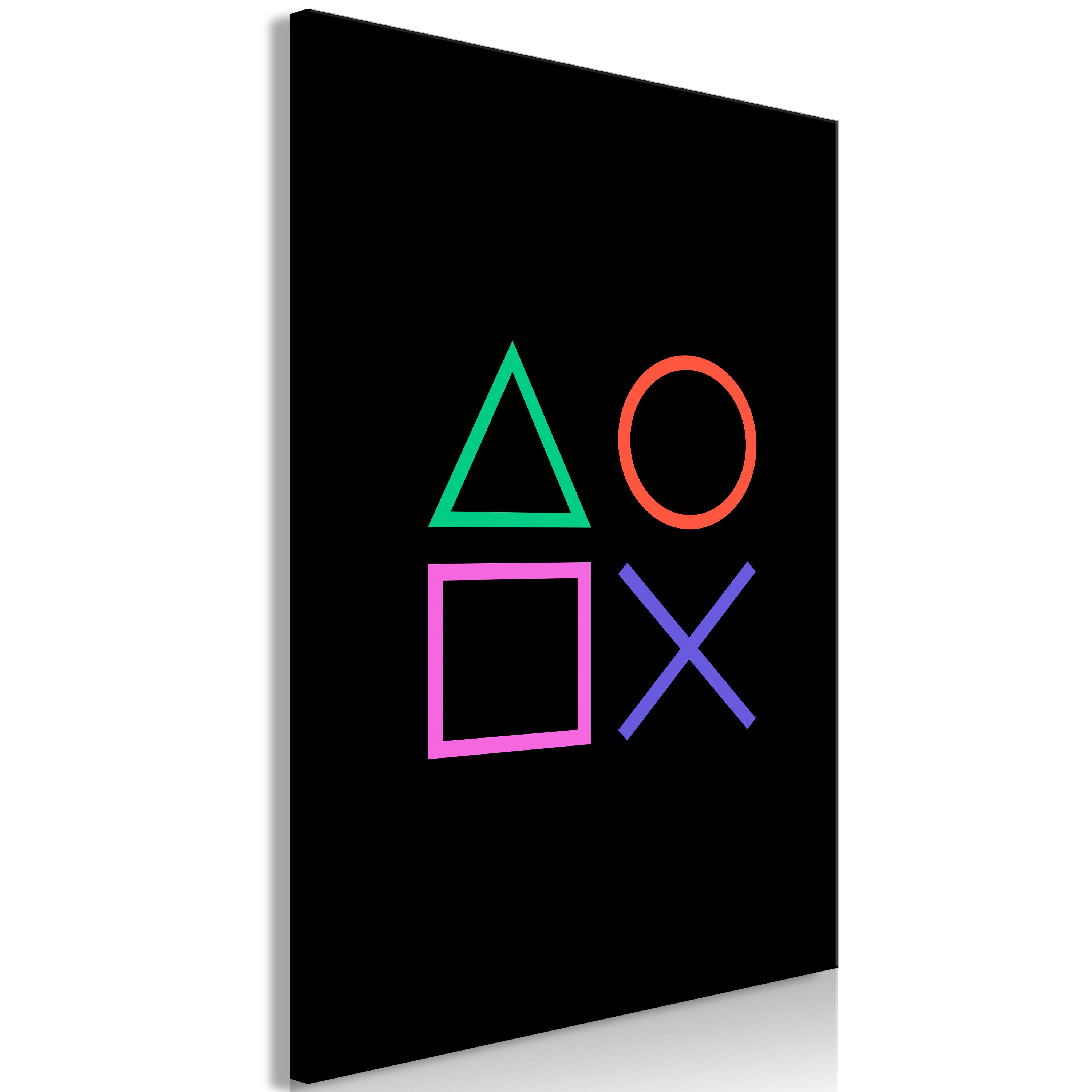 Billede - Four Sides of Encounter (1 Part) Vertical - 60 x 90 cm - Standard