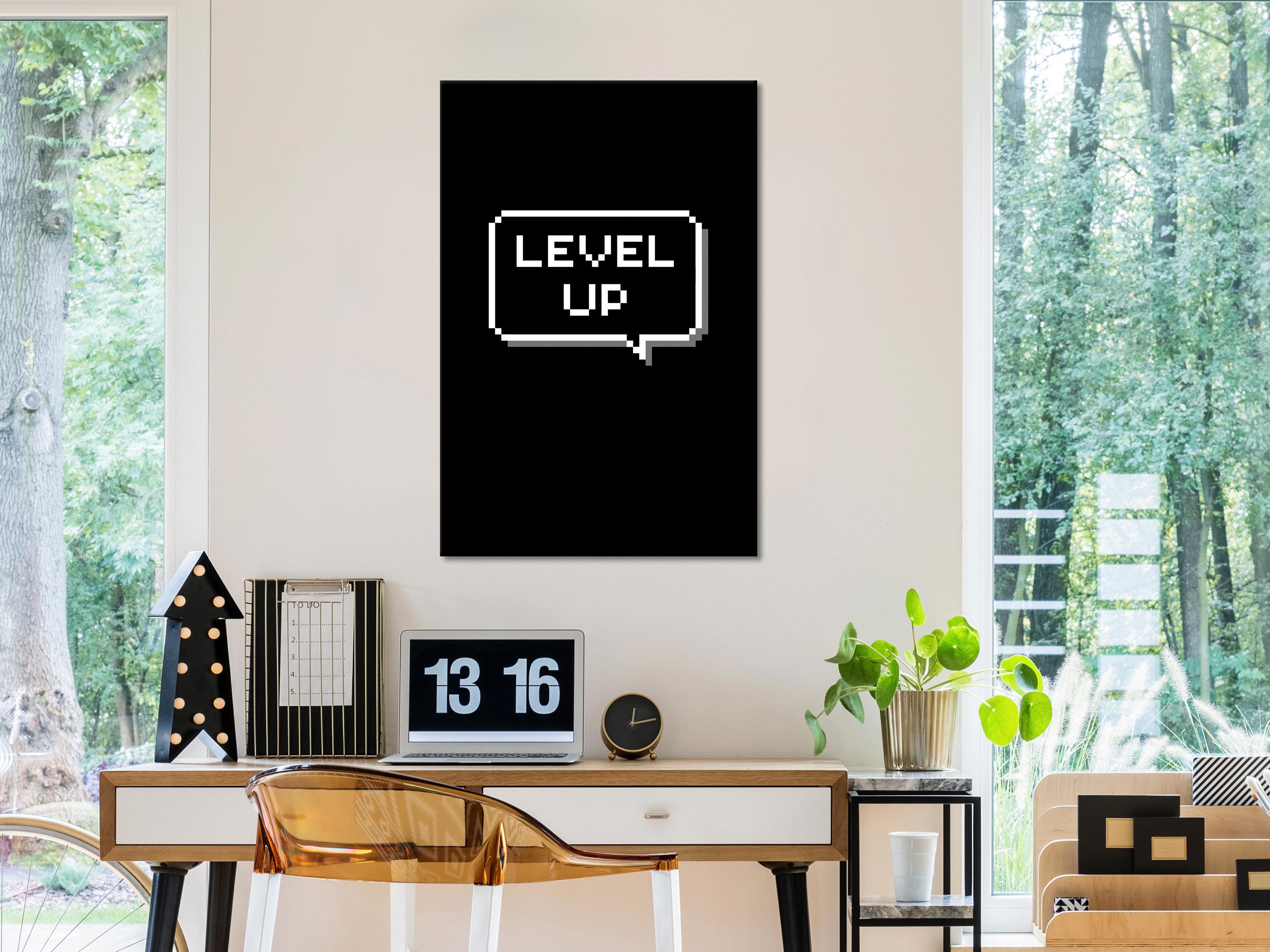 Billede - Level Up (1 Part) Vertical - 80 x 120 cm - Premium Print