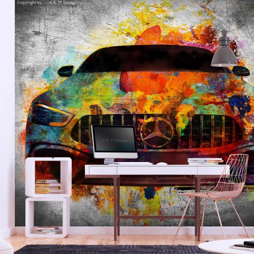 Fototapet Great Car med farverig bilmotiv