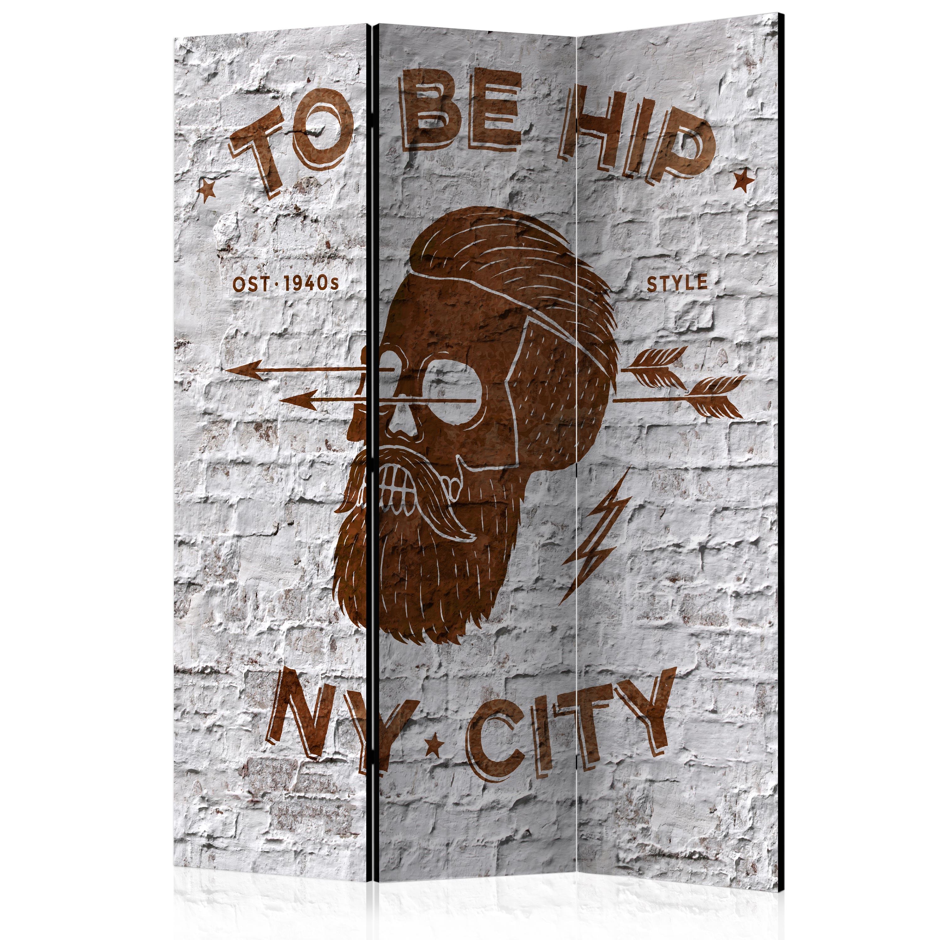 Skærmvæg - TO BE HIP - 135 x 172 cm - Dobbeltsiddet