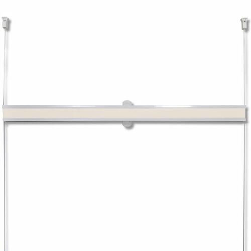 Plisseret blind 80x100 cm creme