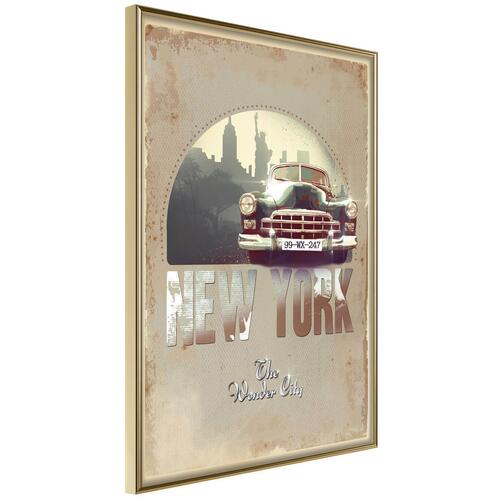 Plakat - New York - The Wonder City