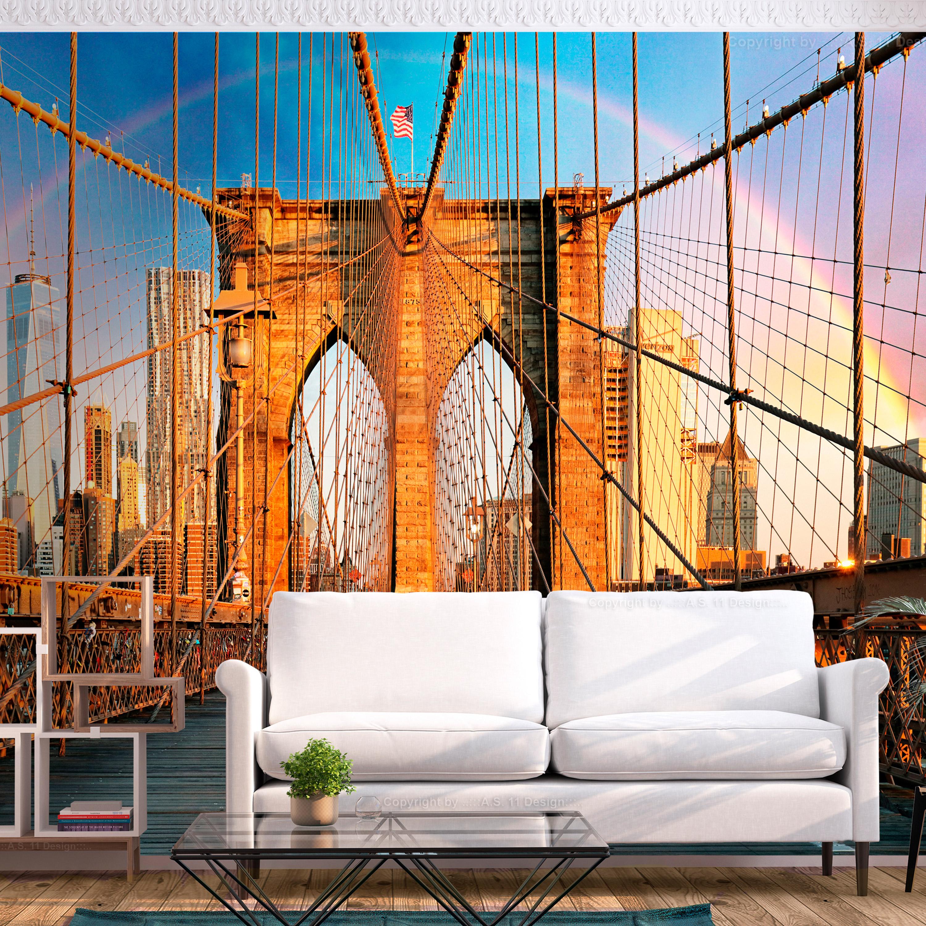 Fototapet - Bridge to Happiness - 450 x 315 cm - Standard