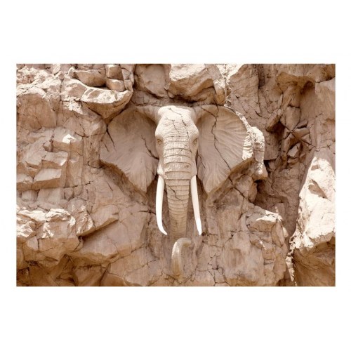 Fototapet - Elephant Carving (South Africa)