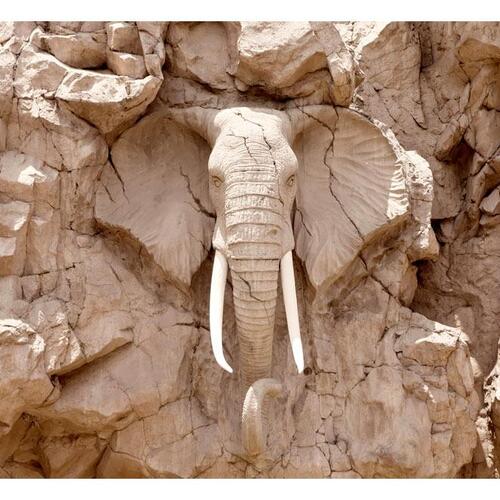 Fototapet - Elephant Carving (South Africa)