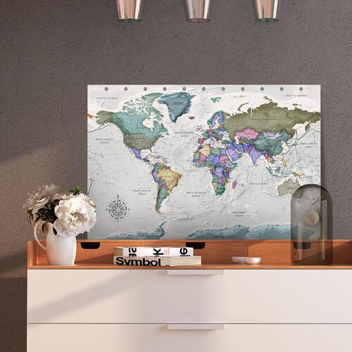 Billede på kork - World Destinations (1 Part) Wide